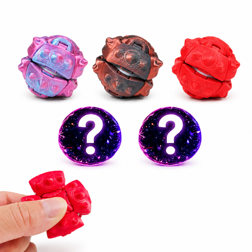 3D-Printed Textured Fidget Balls (Set of 5) — photo 4