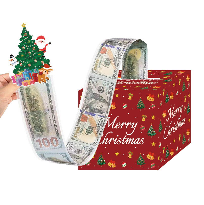 Christmas Money Pull Gift Box — photo 2