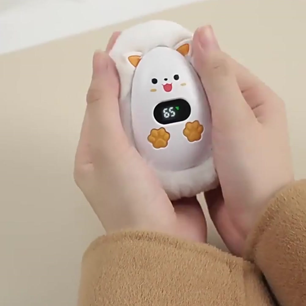 Plush Rechargeable Hand Warmer, 3 Heat Levels — photo 5