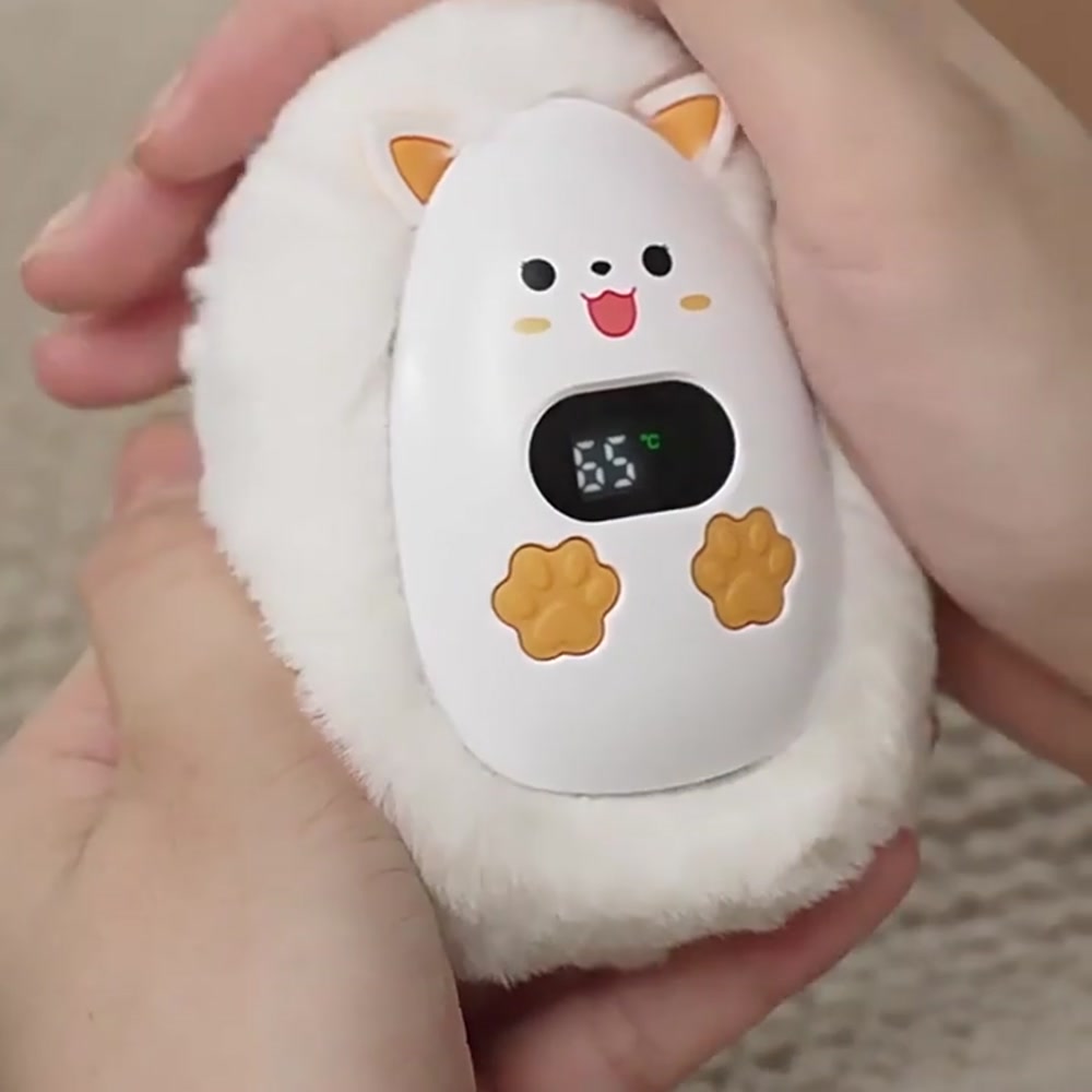 Plush Rechargeable Hand Warmer, 3 Heat Levels — photo 7