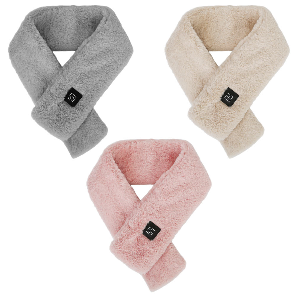 USB Heated Neck Wrap Scarf, 3 Heat Levels — photo 4